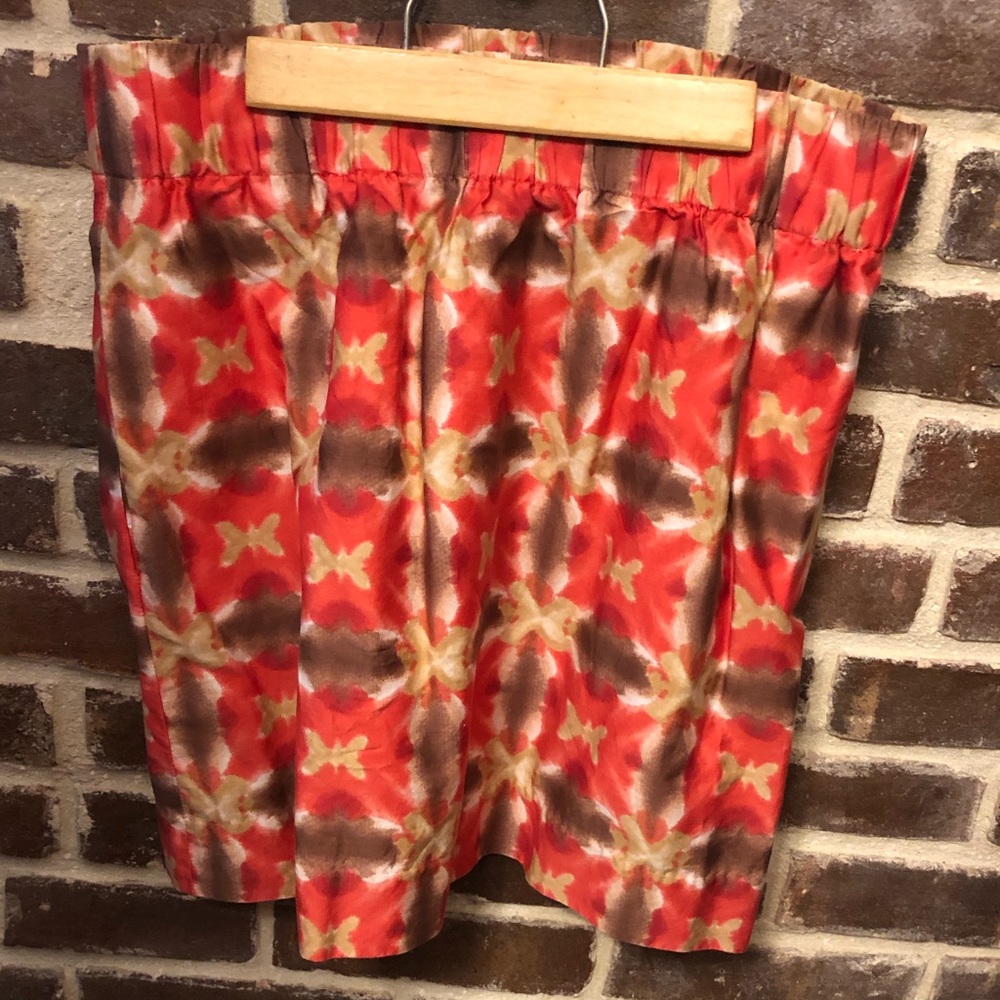 J. Crew patterned skirt